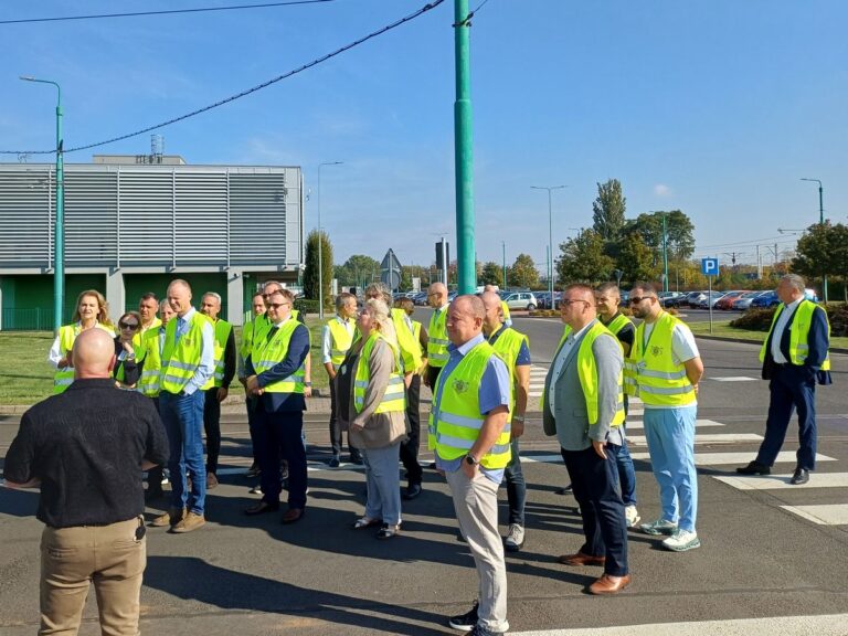 TU4BPT – Dzień pierwszy zwiedzanie zajezdni tramwajowej Franowo
